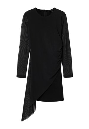 AllSaints, RILEY MINI DRESS - Shift dress - black