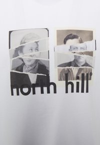 NORTH HILL PARIS TORN PHOTOS TEE - T-shirt estampada - white