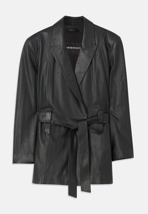 JACKET - Læderjakker - black beauty