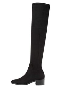 Stradivarius Botas mosqueteras - black