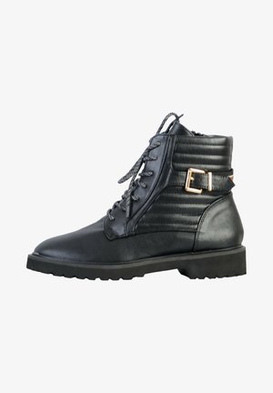 Divine Factory, Cowboy- / bikerstøvlette - noir