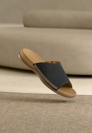 Gabor, Mules - dark blue