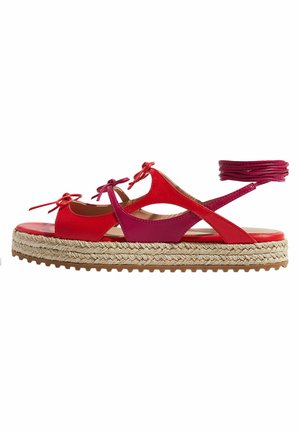 Espadrile - multicolor calf