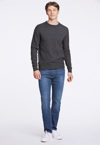 Junk De Luxe RECYCLED MIX  - Strickpullover - charcoal mel