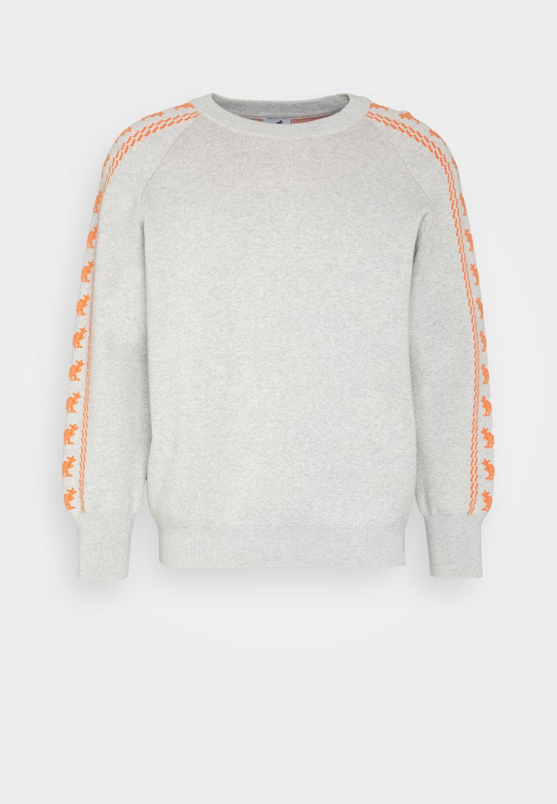 Kangol NEXUS UNISEX - Pullover - grey/orange/gris - ZALANDO.FR