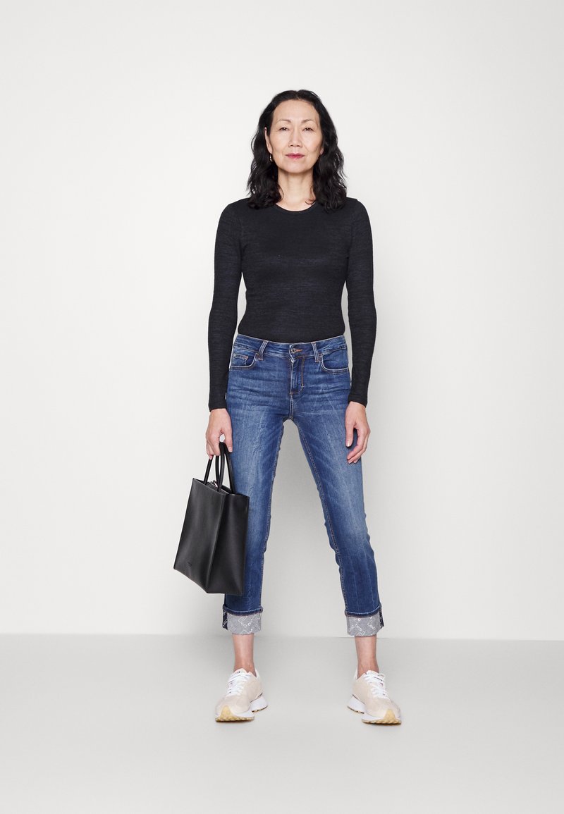 Liu Jo MONROE - Vaqueros pitillo - dark blue/azul oscuro -
