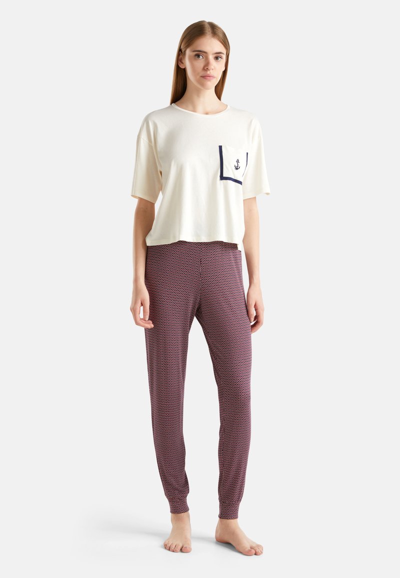 Pantaloni Viscosa Donna Pantalone Pigiama United Colors Of