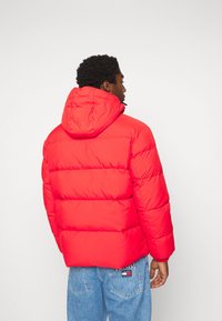 Tommy Jeans ESSENTIAL JACKET - Dunjakker - deep crimson