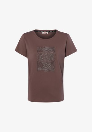 LIU JO, LIU JO LOGO T-SHIRT - Trükipildiga T-särk - braun