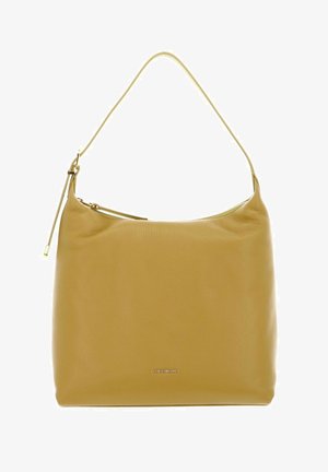 Coccinelle GLEEN GRAINED - Sac à main - citronella