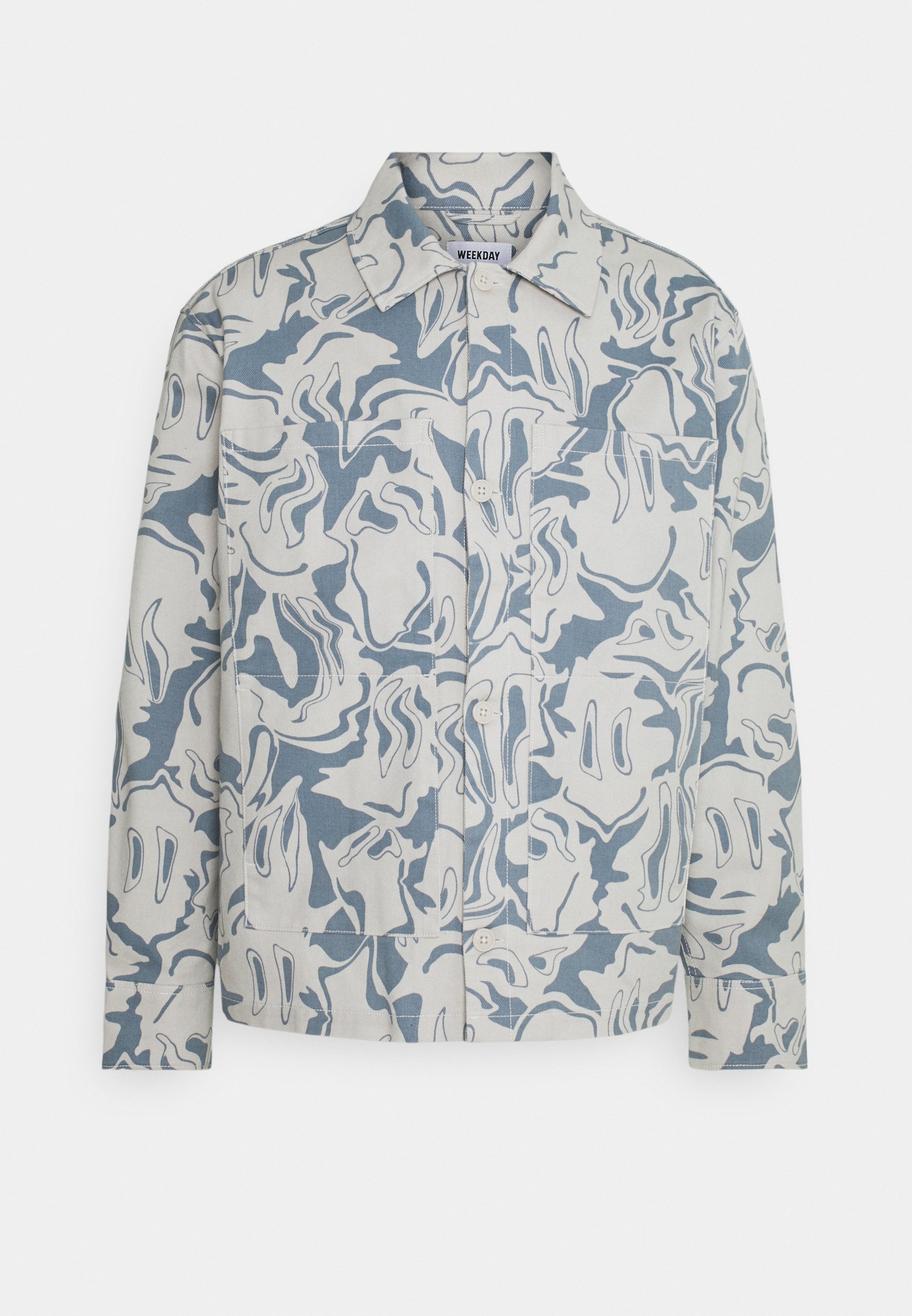 weekday white denim jacket