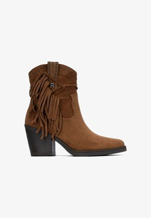 Refresh, BOTIN DE MUJER CON TACÓN - Botines camperos - camel
