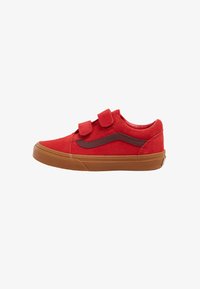 Vans OLD SKOOL - Chaussures à scratch - red/rouge foncé - ZALANDO.FR