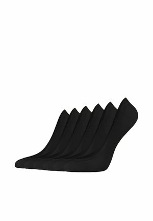 COMFORT FOOTIE PACK 6 - Sokker - black