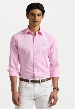 CUSTOM FIT TWILL SHIRT - Button down-skjorte - carmel pink