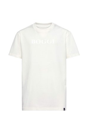 Boggi Milano T-shirt print - white