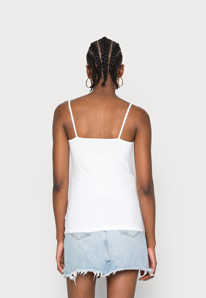 Damen T-Shirts | GAP FITTED Top white global/weiß - KD73556 Damen T-Shirts | GAP FITTED Top white global/weiß - KD73556