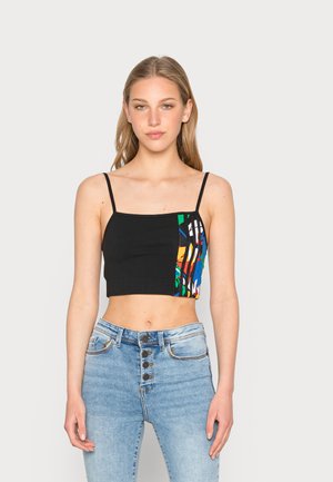 RICH MNISI - Top - black/multicolor