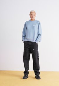 Carhartt WIP SIGNATURE - Sweatshirt - dusty ice/white