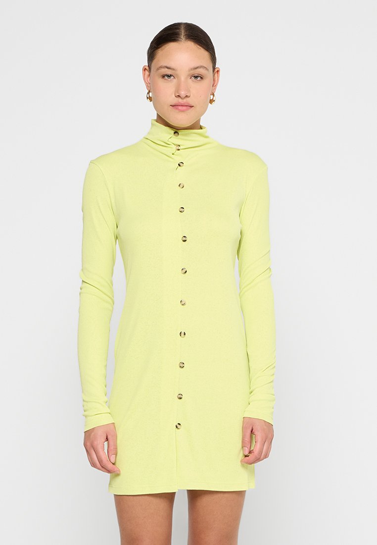 Nanushka Jurk neongeel