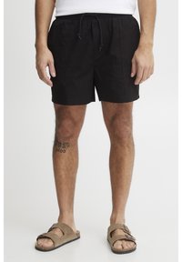 Solid SDFAUSTINO CASUAL FIT - Shorts - true black