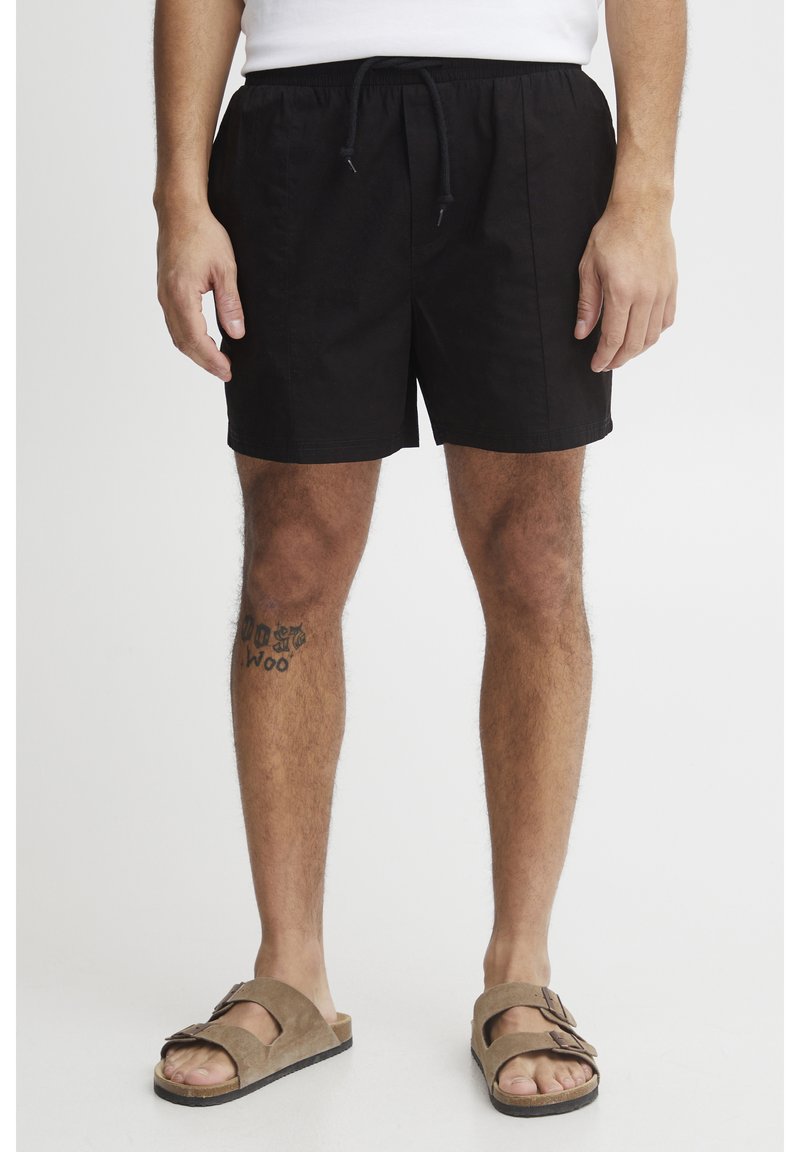 Solid SDFAUSTINO CASUAL FIT - Shorts - true black