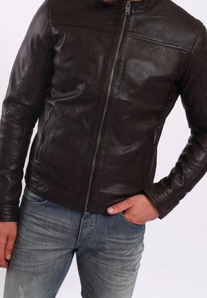 Lederjacke - brown