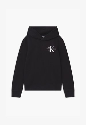 SMALL MONOGRAM HOODIE UNISEX - Felpa con cappuccio - black