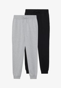 Geselecteerd, mottled light grey/black