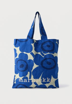 VANKKA UNIKKO UNISEX - Bevásárlótáska - blue/light green/dark blue