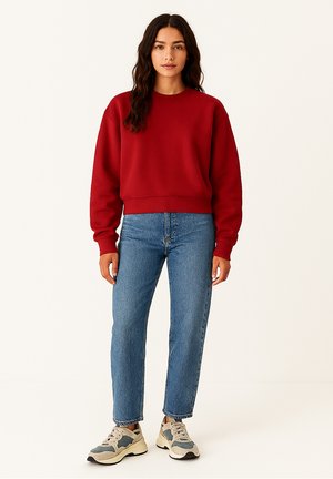 Sweater - dark cherry