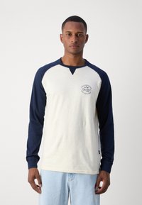 INDICODE JEANS Langærmet T-shirt - navy/off-white