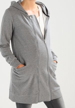 Vetoketjullinen college - mottled light grey