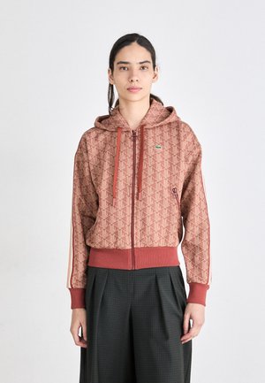 Zip-up sweatshirt - iberis/latte
