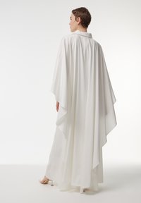 Leem MARKED WAIST - Maxi-jurk - white