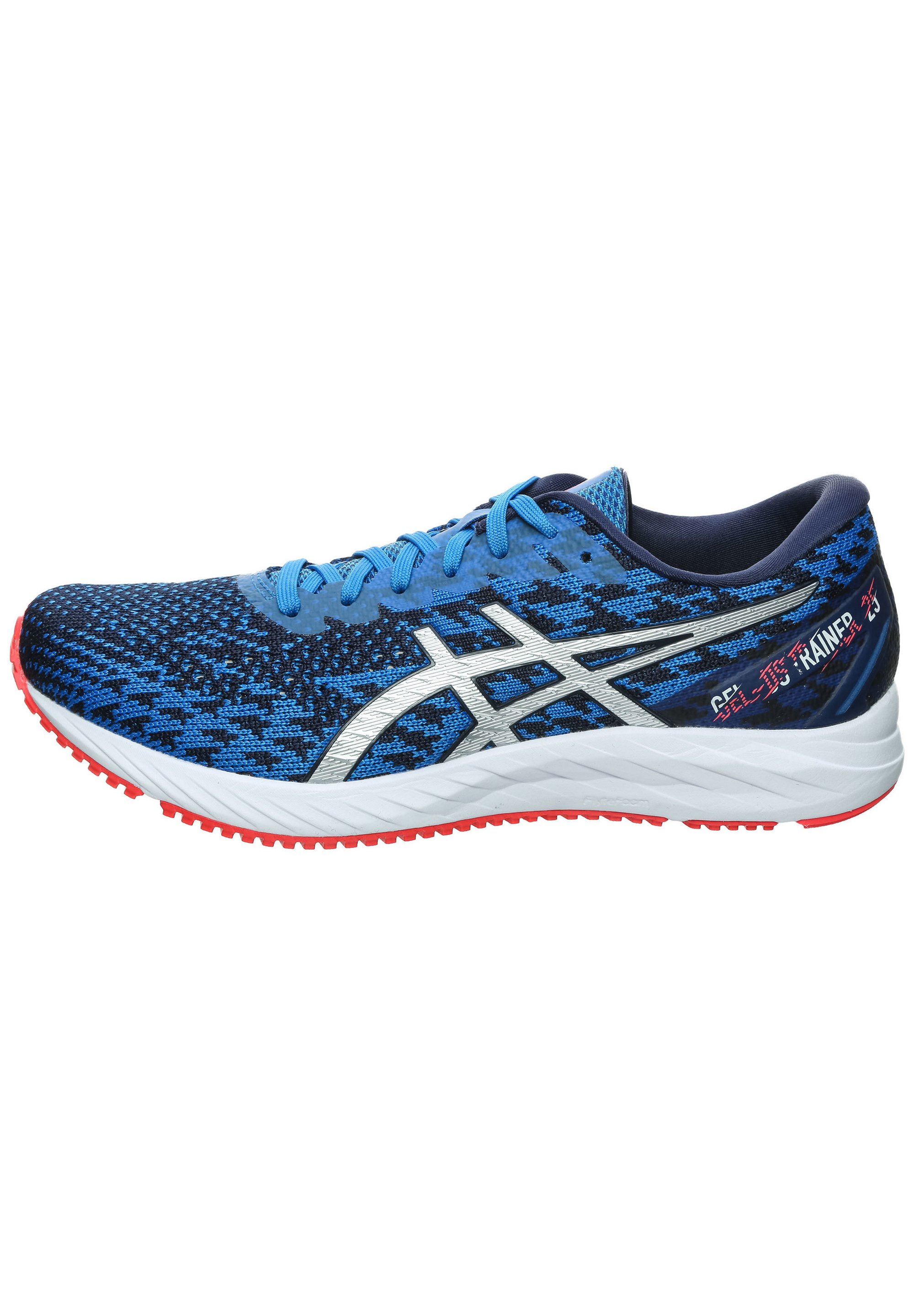 Asics Gel Ds Trainer 25 Laufschuh Damen Stabiliteit Hardloopschoenen Electric Blue Pure Silver Blauw Zalando Nl