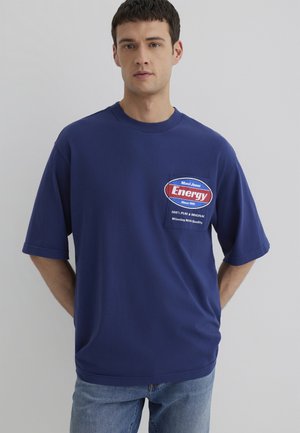 FASHION SHORT SLEEVE  - Print T-shirt - blueprint