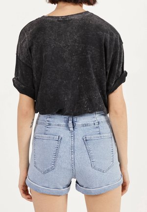 Bershka, Short en jean - blue denim