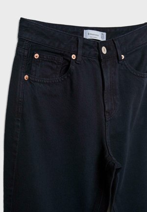 Stradivarius, D92 STRAIGHT WIDE-LEG JEANS - Široké nohavice - dark blue