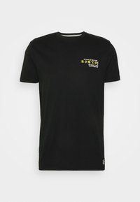 T-shirt estampada - jet black
