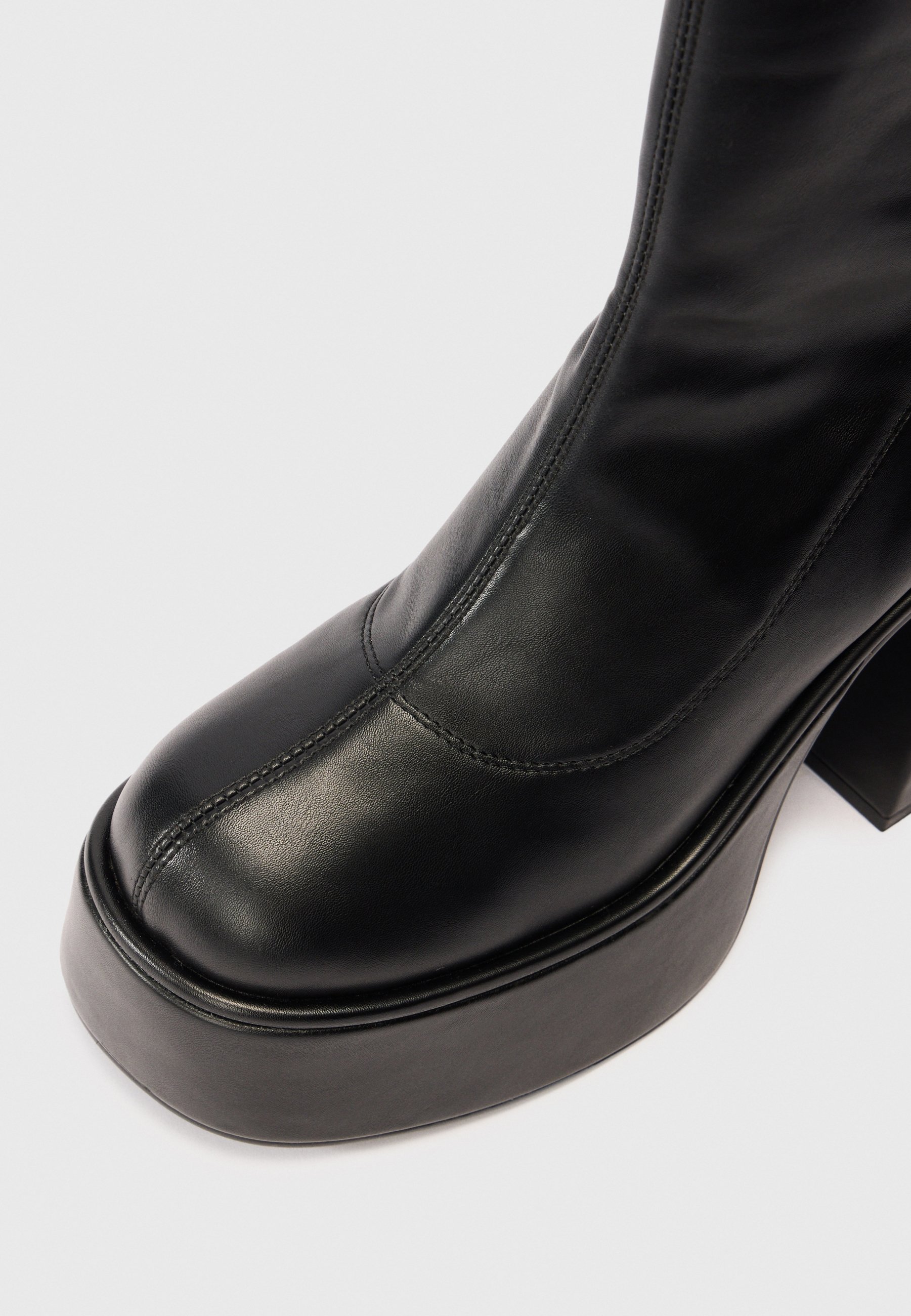 Buffalo HEART SOCK - High heeled ankle boots - black - Zalando