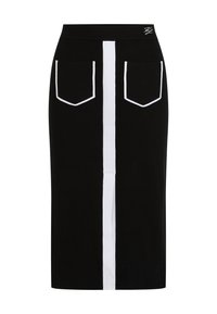 SKIRT - Pliiatsseelik - white/black