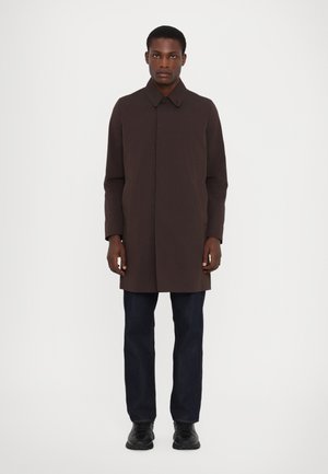 Paul Smith CASUAL FIT COAT - Šineļveida mētelis - dark brown