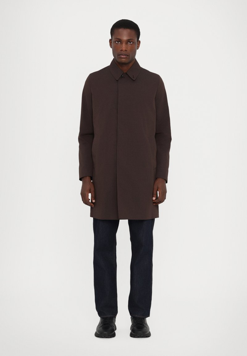 Paul Smith CASUAL FIT COAT - Trenci - dark brown