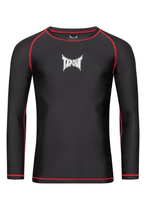 SCHMALE PASSFORM BEDROCK - Longsleeve - black white red