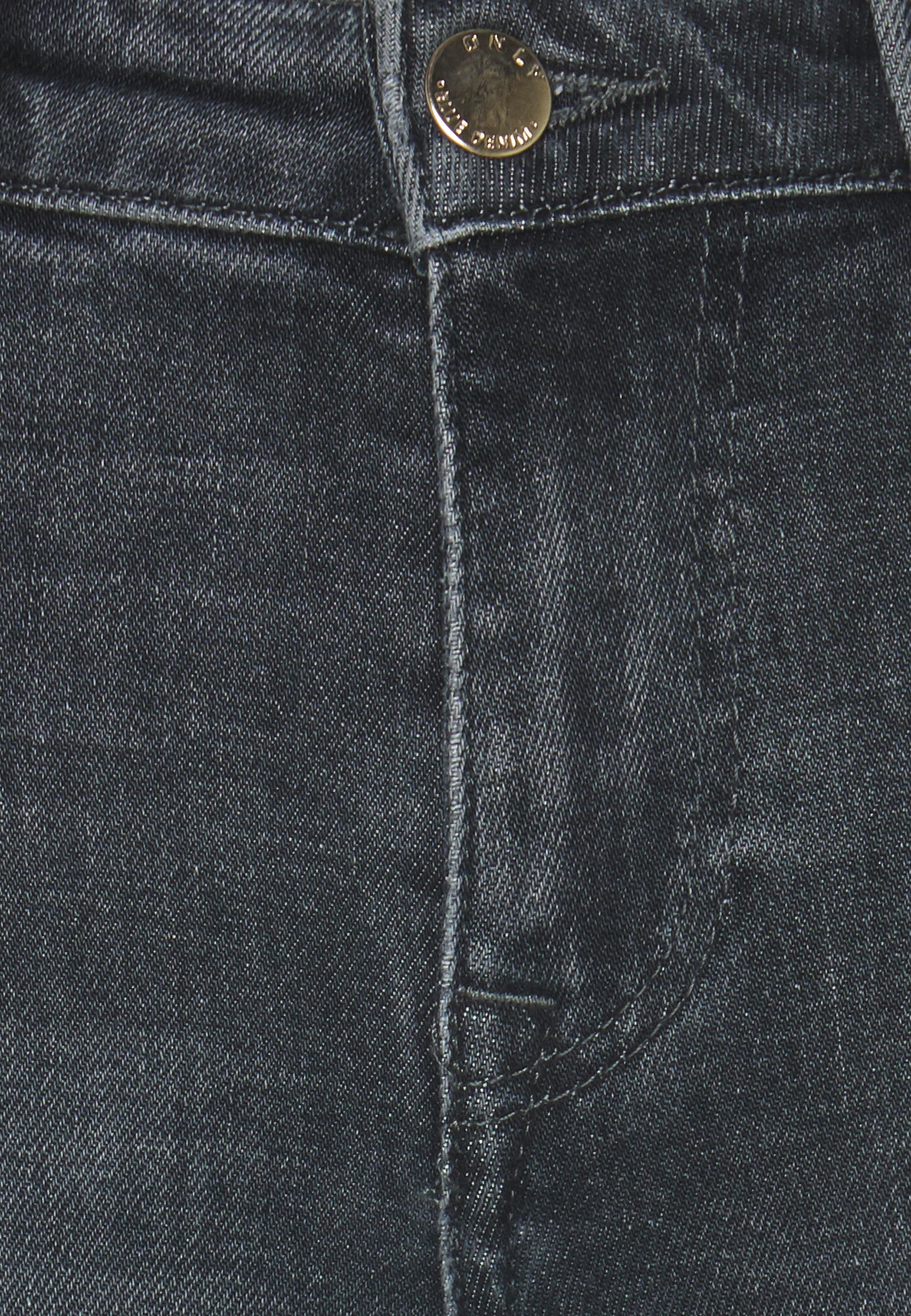 dark grey bootcut jeans