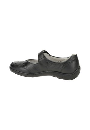 HENNI  - Ankle strap ballet pumps - schwarz