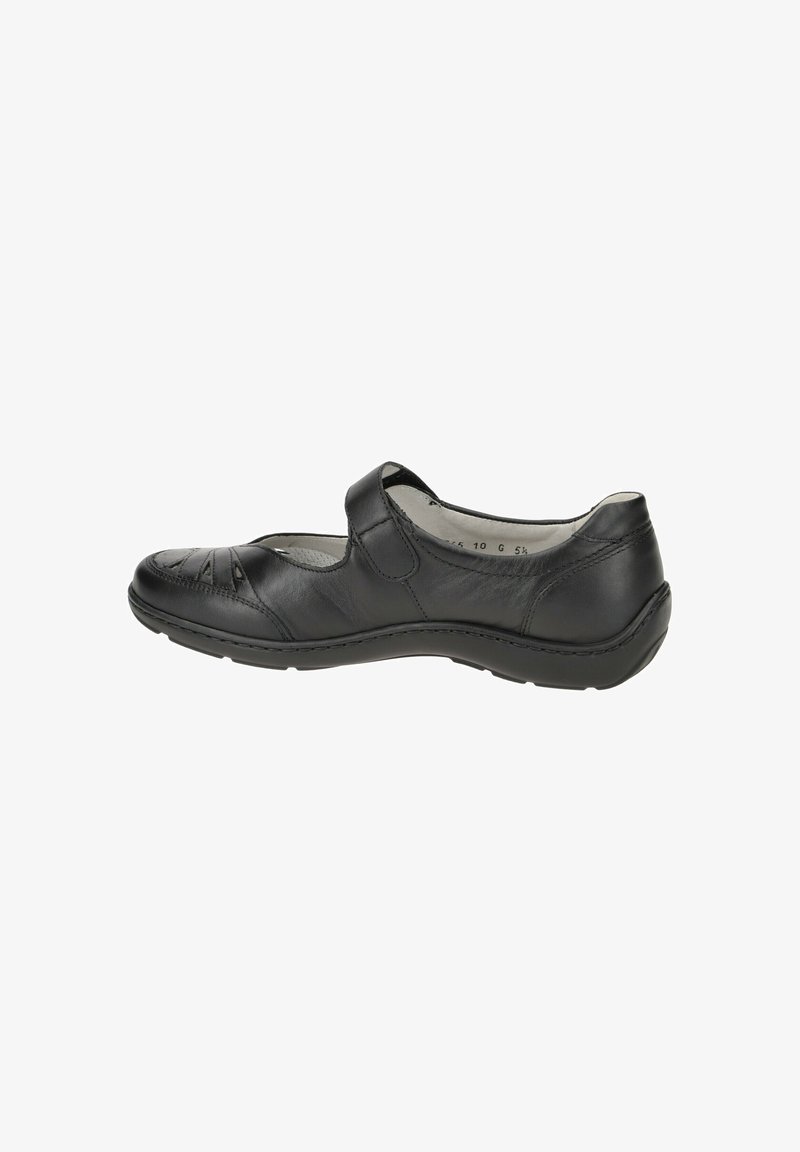 Waldläufer HENNI - Ankle strap ballet pumps - schwarz