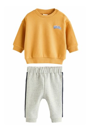 2 PIECE SET REGULAR FIT - Kelnės - ochre yellow