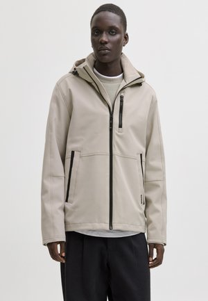 Jack & Jones JJEADAM DOVER JACKET - Ελαφρύ μπουφάν - beige